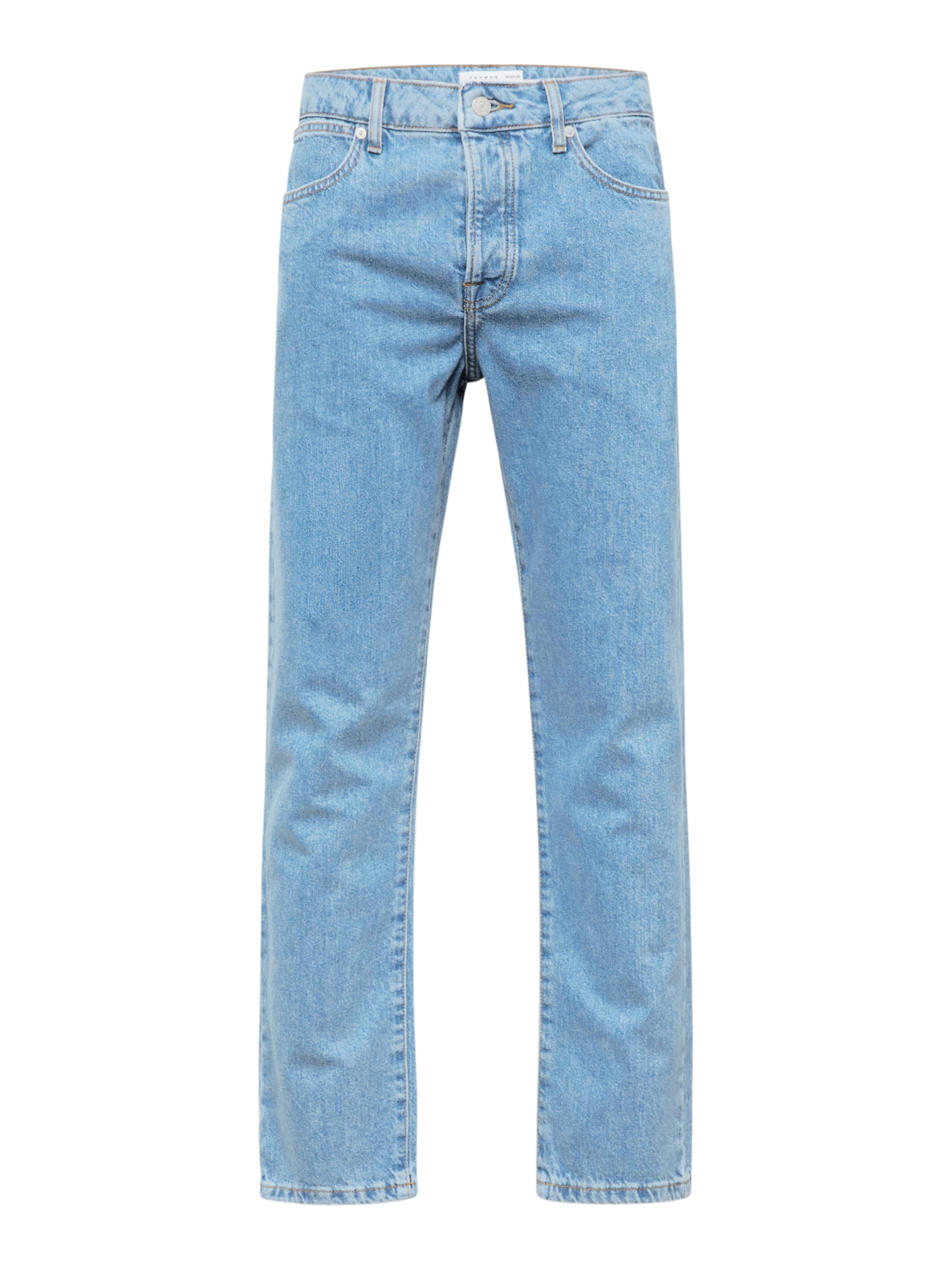 TOPMAN Liibuv Teksapüksid, värv sinine: eest vaates