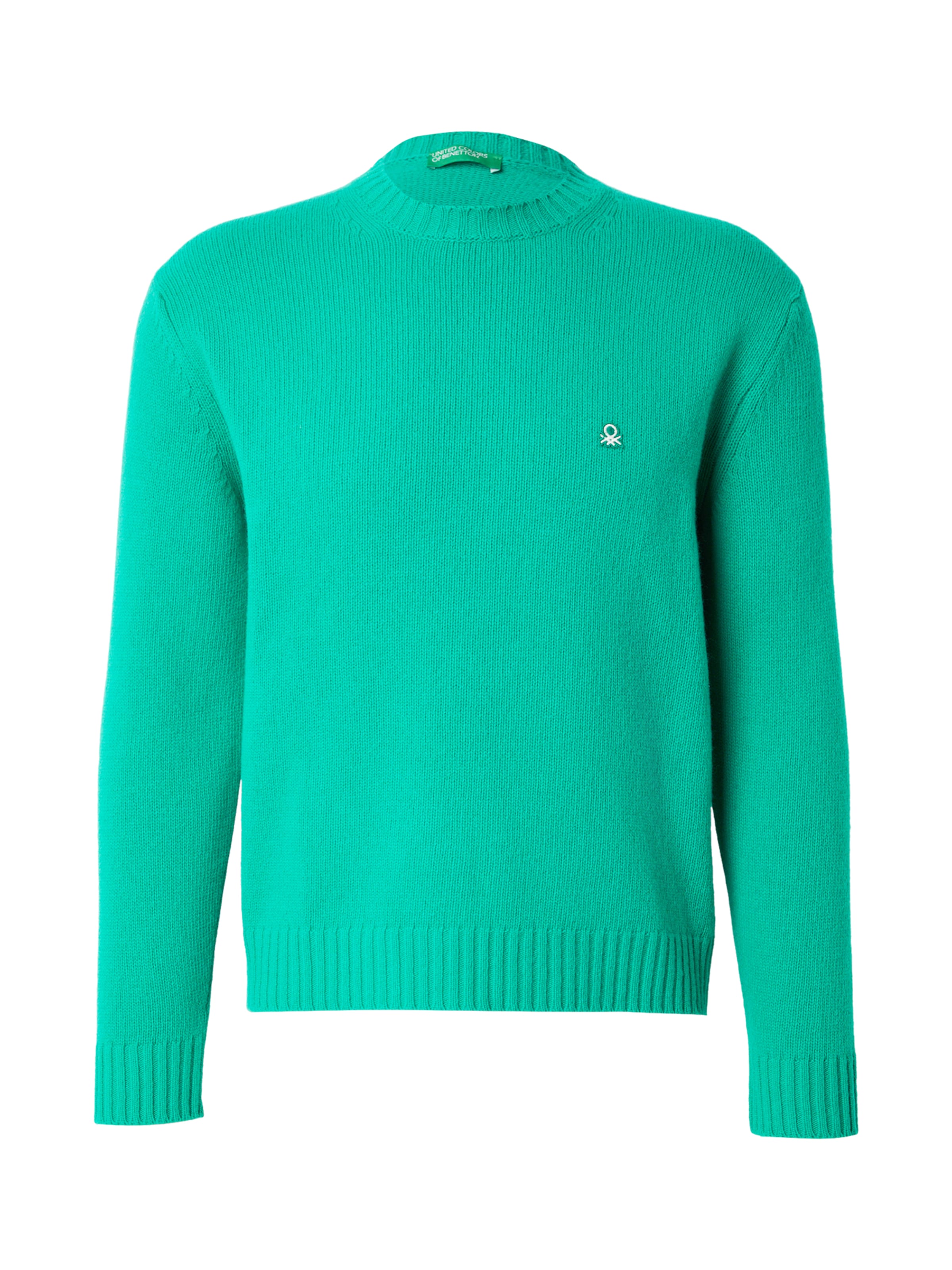 Pull-over UNITED COLORS OF BENETTON en vert : devant
