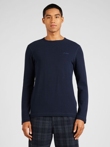 BOSS Sweater 'Tempesto' in Blue: front