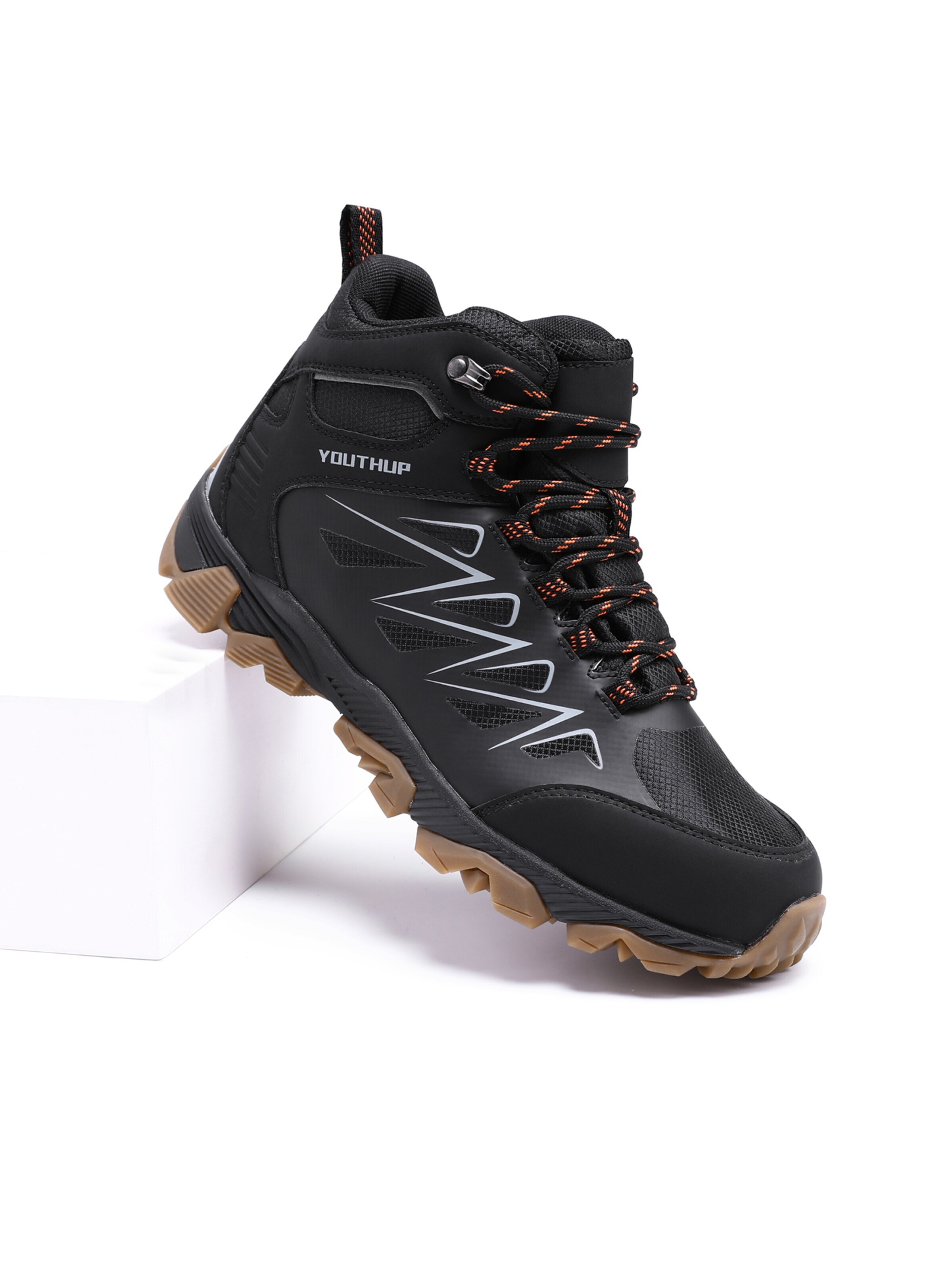 YOUTHUP Athletic Shoes 'Gipfel' in Black