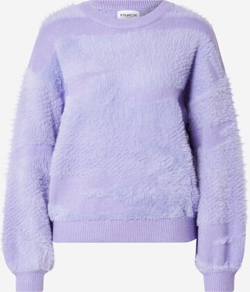 FRNCH PARIS Sweater 'JULIANNE' in Purple: front