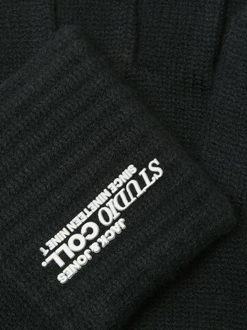 JACK & JONES Ръкавици с пръсти 'JACCOLL' в черно