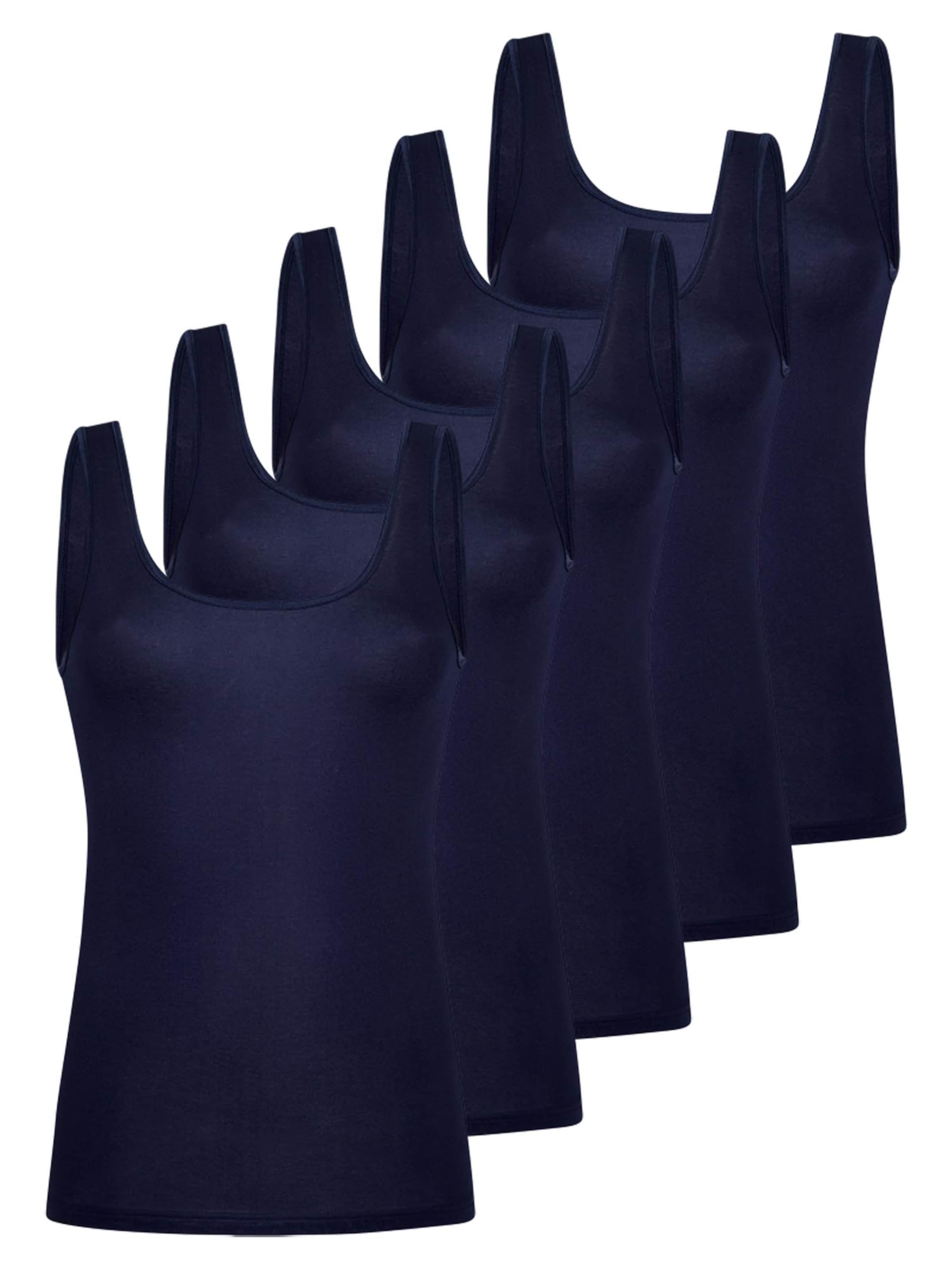 Nina von C. Undershirt 'Motion' in Blue: front
