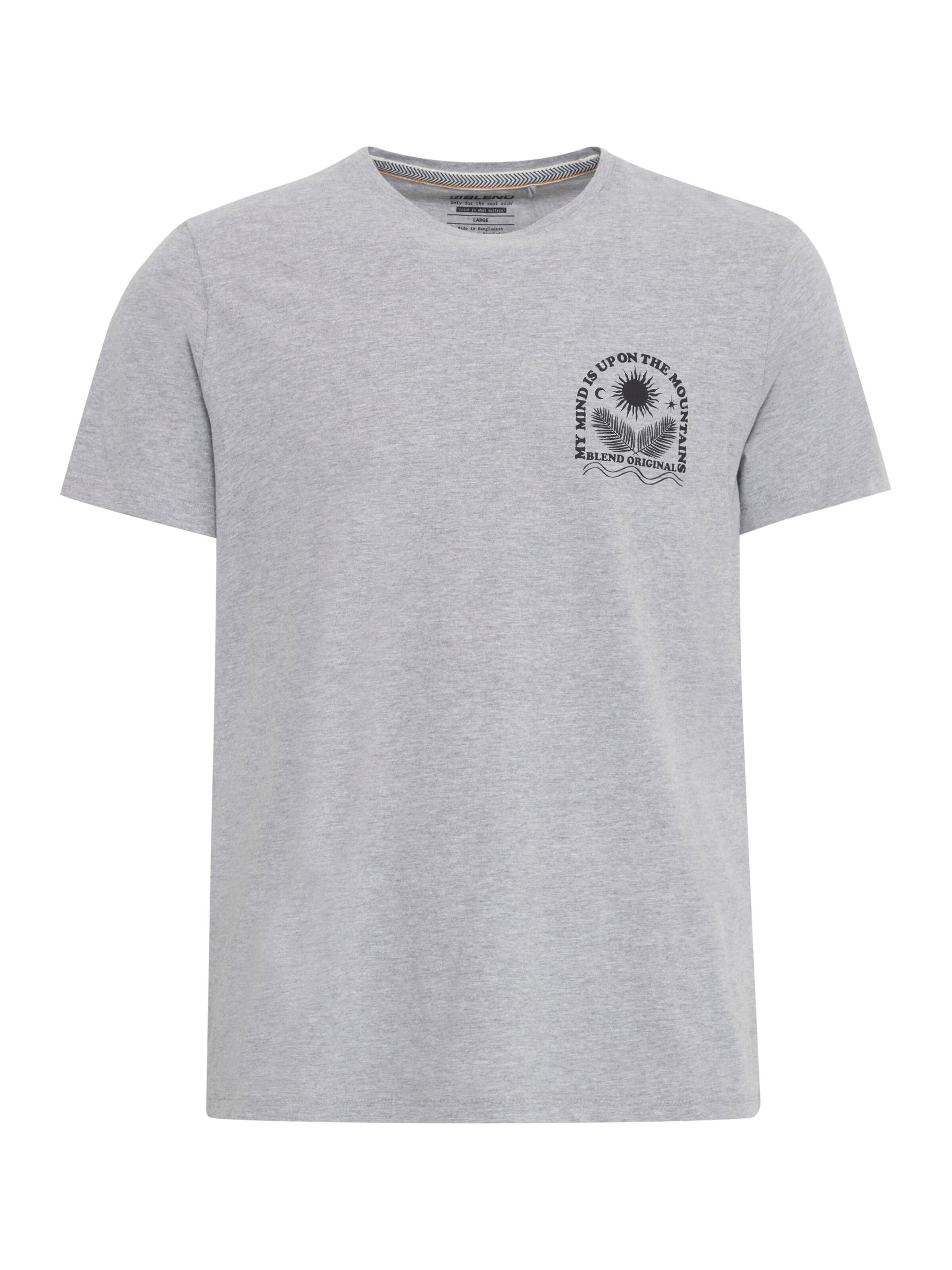 BLEND - Camisa em cinzento: frente