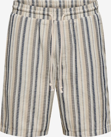 Only & Sons Trousers 'ONSTREV' in Blue: front
