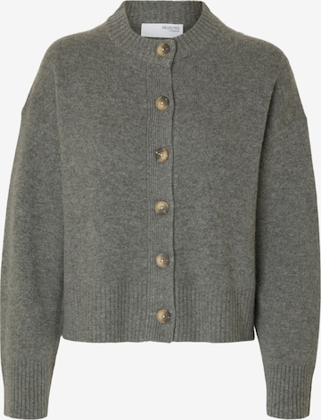 SELECTED Neuletakki 'SLFCILLE' värissä harmaa: etupuoli