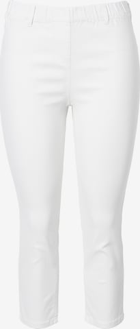 Ulla Popken Jeggings in White: front