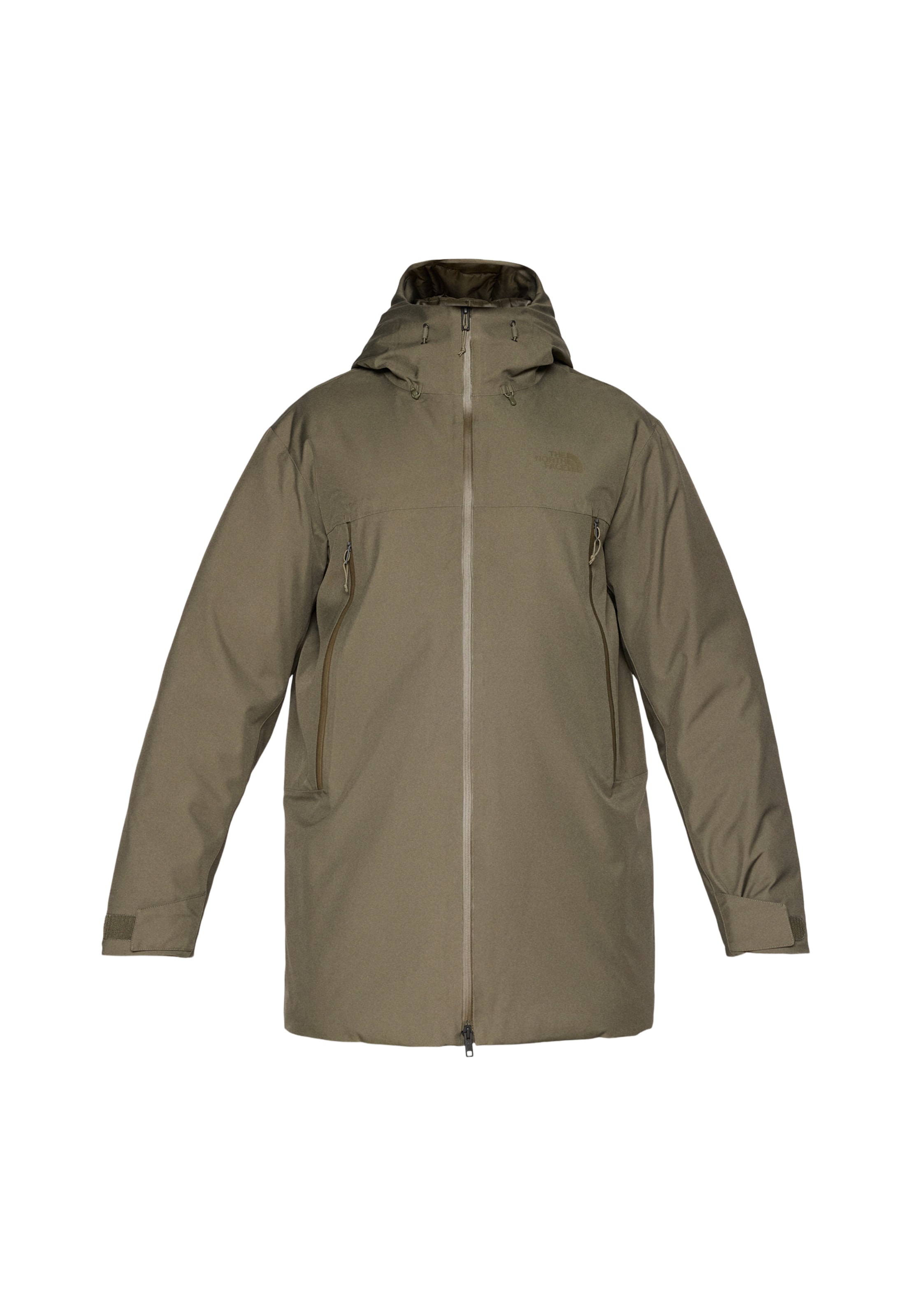Geacă outdoor 'Range' de la THE NORTH FACE pe verde: față