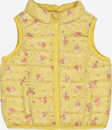UNITED COLORS OF BENETTON Vest in Yellow: front