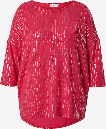 ONLY Carmakoma - Camiseta 'CARFoila' en rosa: frente