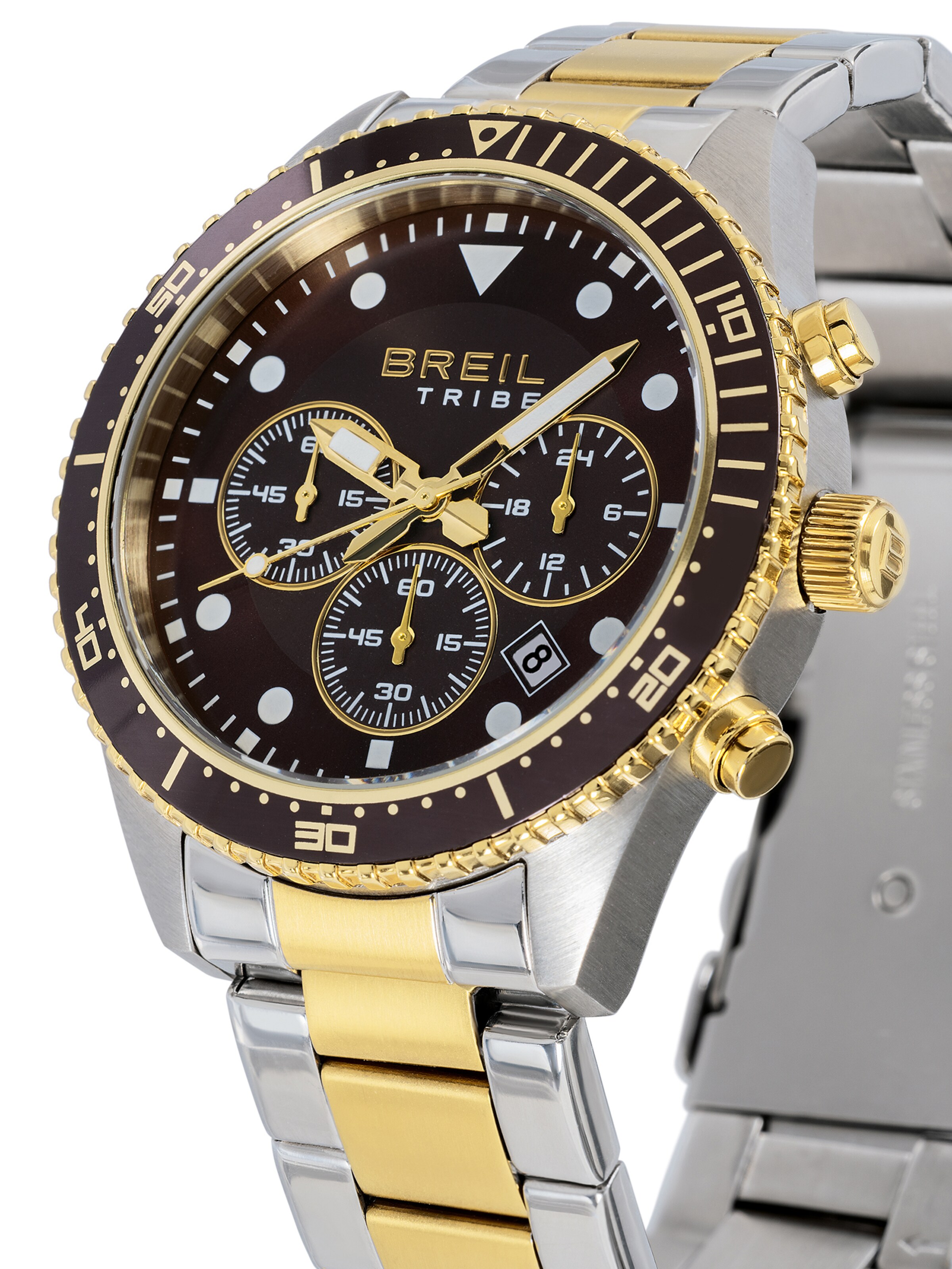 Montre à affichage analogique 'SAIL' Breil en marron