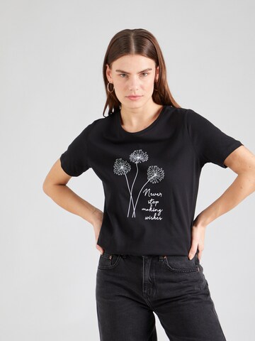 T-shirt 'FLORA' JDY en noir