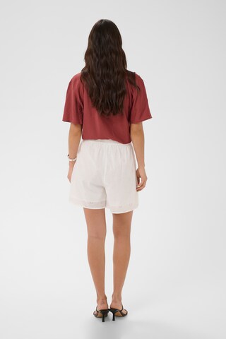 Loosefit Pantalon 'KAFiona' Kaffe en blanc