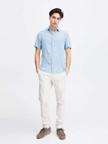 Casual Friday - Regular Fit Camisa 'AKSEL' em azul