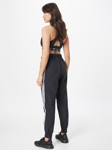 ADIDAS SPORTSWEARTapered Sportske hlače - crna boja