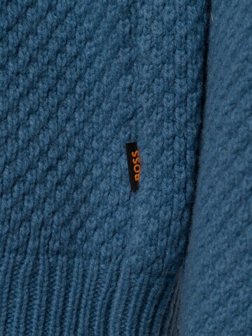 BOSS Sweater ' Kurano ' in Blue