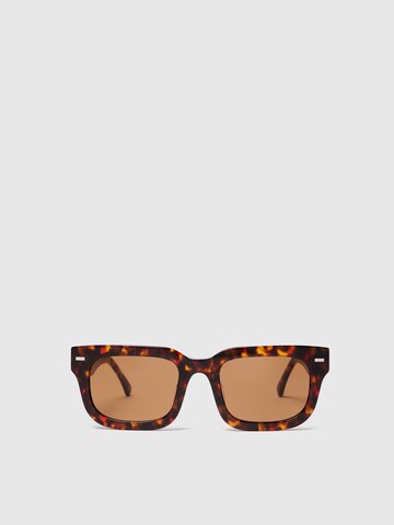 Lunettes de soleil SELECTED HOMME en marron