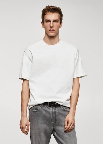 MANGO MAN Shirt 'Anouk' in White: front