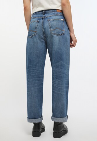 MUSTANG Loosefit Jeans in Blau