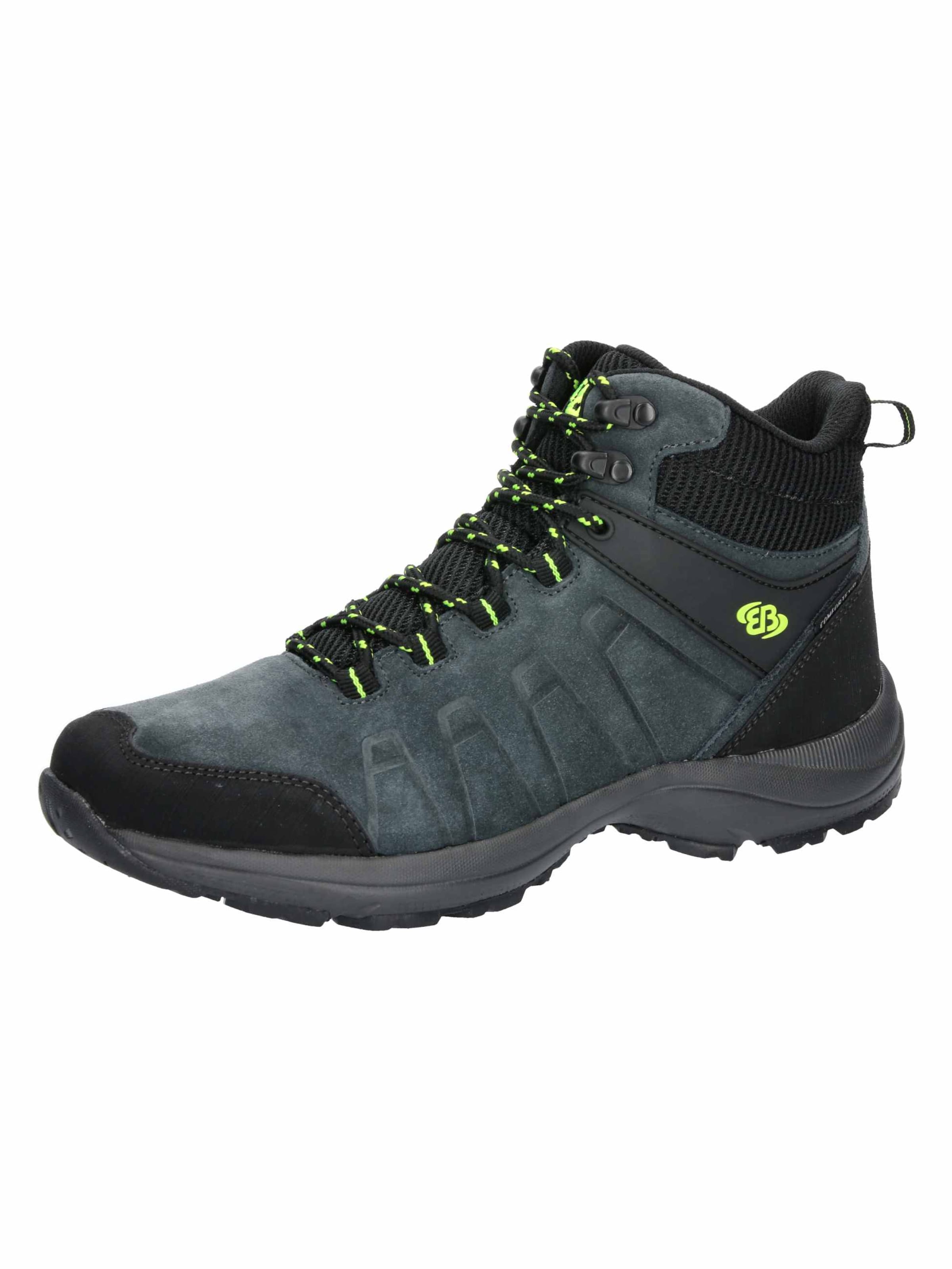 Brütting Boots ' Mount Harvard ' in Grau: Vorderseite