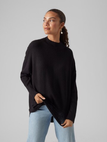 Pull-over 'Plaza' VERO MODA en noir : devant