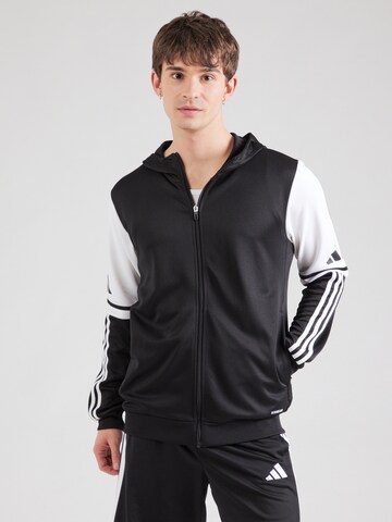 ADIDAS PERFORMANCE Αθλητική ζακέτα φούτερ 'SQ25' σε μαύρο: μπροστά