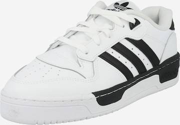 Baskets basses 'RIVALRY' ADIDAS ORIGINALS en blanc : devant