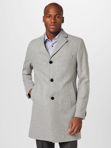 J.Lindeberg Between-seasons coat 'Wolger' in Grey: front