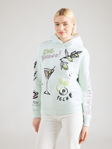 Sublevel Tréning póló - zöld: elől