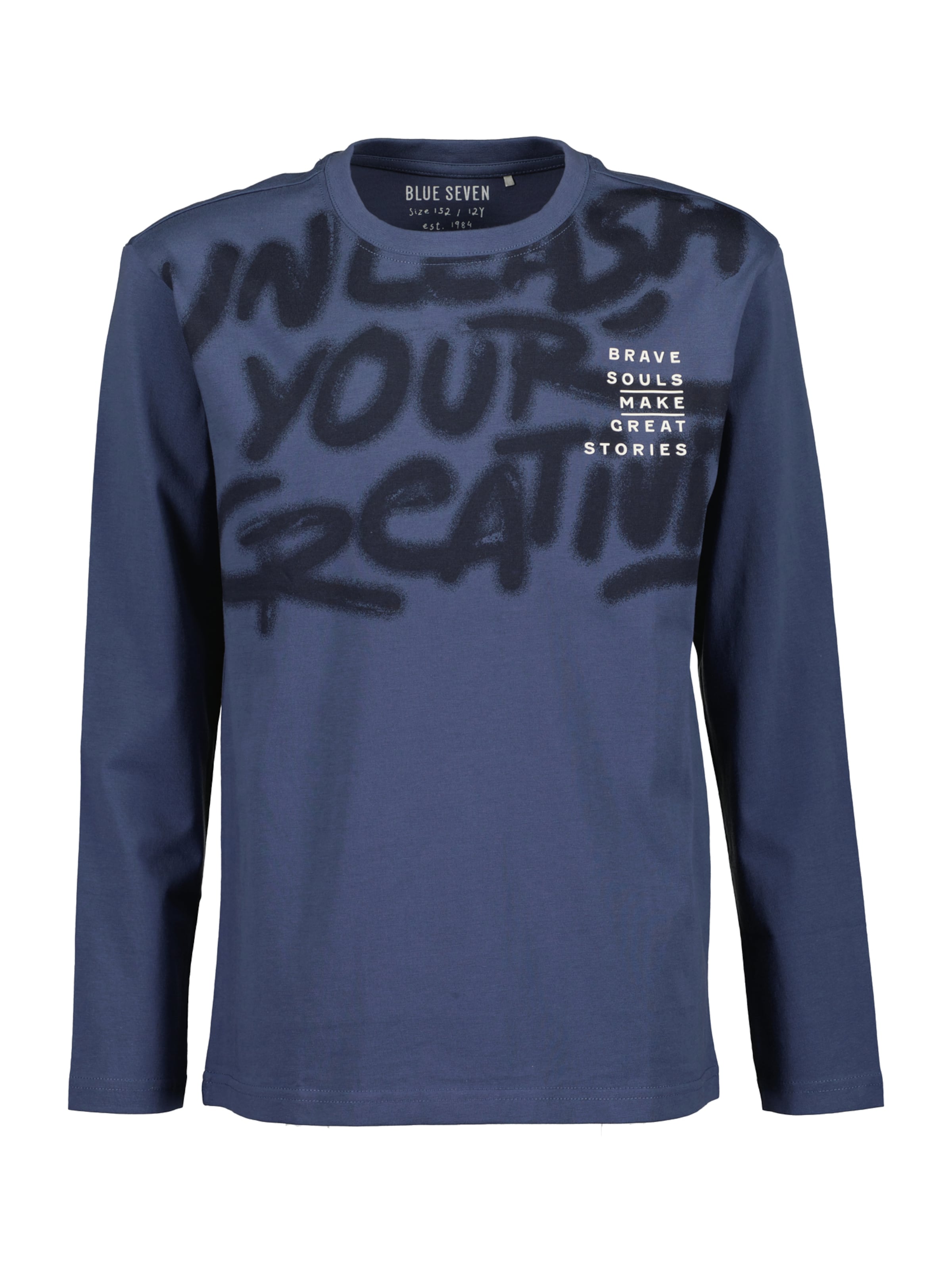 BLUE SEVEN Koszulka w kolorze niebieski: przód