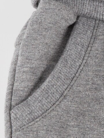 SIGIKID Regular Pants 'Sweathose Blue & Bright' in Grey