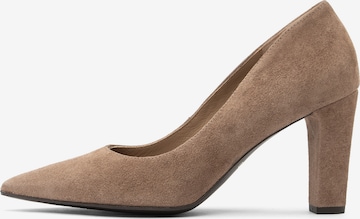 Pumps de la RYŁKO pe bej: față