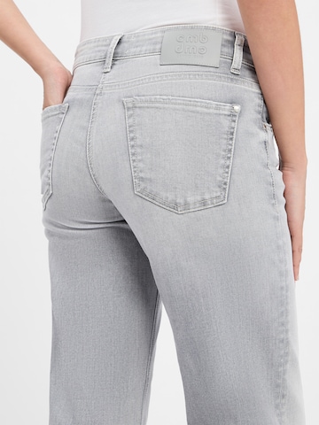 Cambio Regular Jeans Tess in Grau