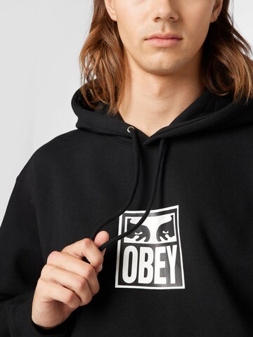 Obey Sweatshirt in Schwarz