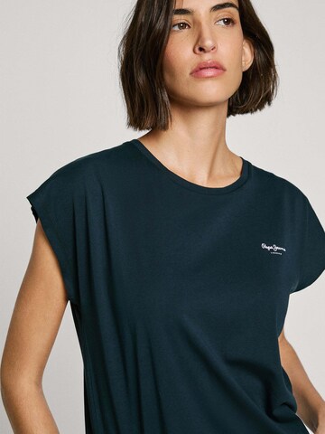 Pepe Jeans Μπλουζάκι 'Blooma' σε μπλε