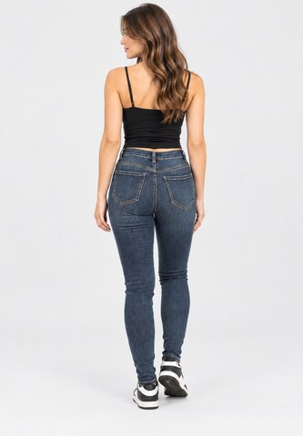 Skinny Jean Elara en bleu