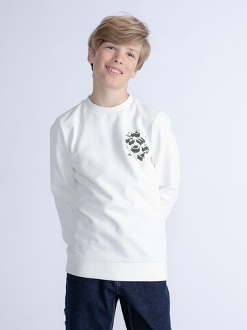 Sweat 'Elmhurst' Petrol Industries en blanc