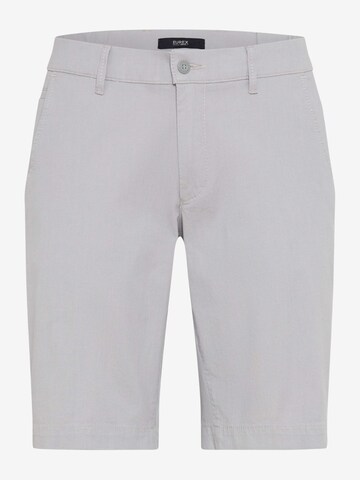 Eurex Regular Pants 'EUREX by BRAX Herren Chino Shorts Hellgrau – Sommer Bermuda mit Stretch – Bequeme Freizeit & Business Casual Shorts' in Grey: front