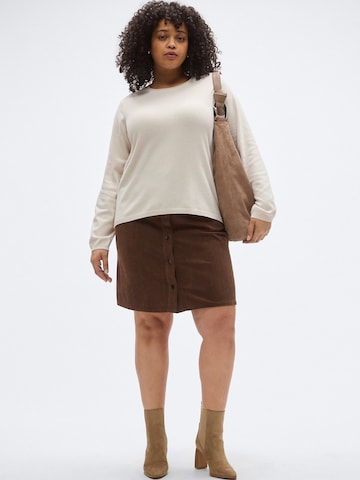 ONLY Carmakoma Trui 'CARLOYAL' in Beige