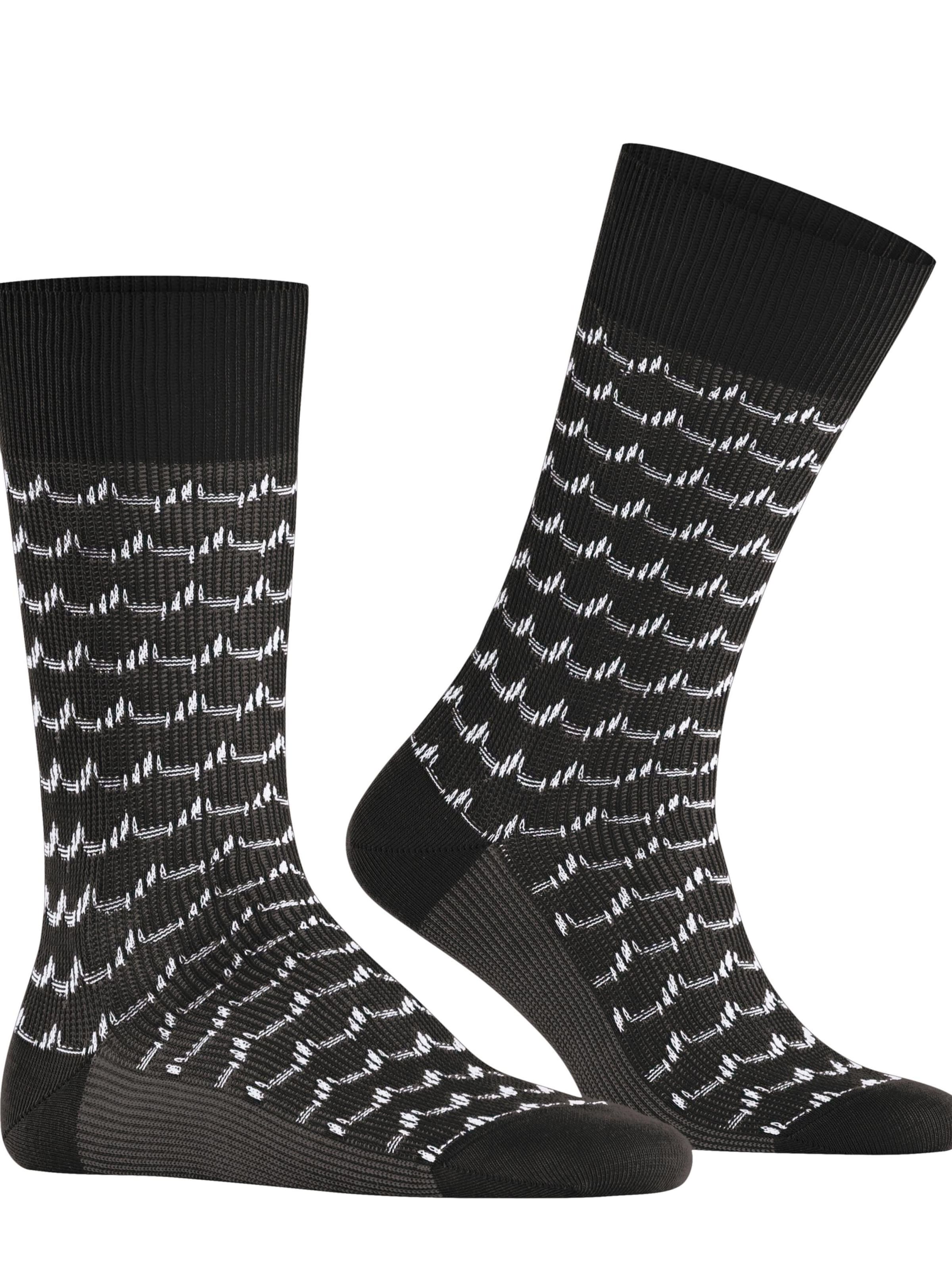 FALKE Socks 'Sea Rock' in Black