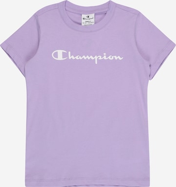 Champion Authentic Athletic Apparel Shirt in Purple: front