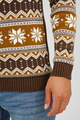 !Solid Sweater 'Winoldo' in Brown