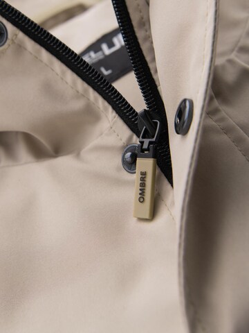 Ombre Functionele jas in Beige