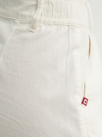 Wide Leg Pantalon 'Malu' BIG STAR en blanc