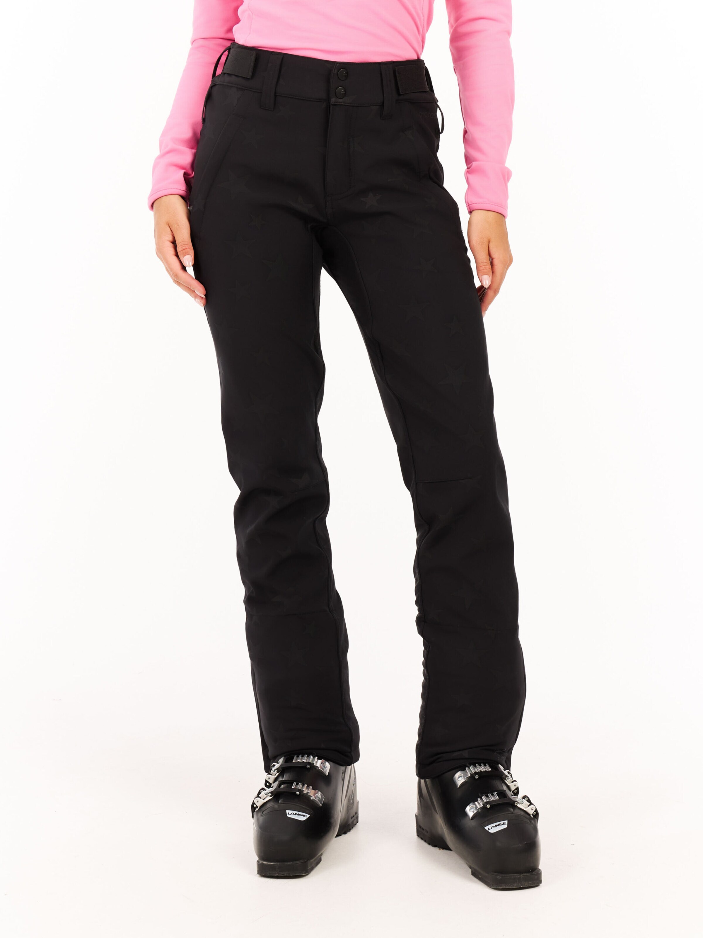 PROTEST Slim fit Workout Pants 'PRTTuuli' in Black: front