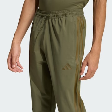 Coupe slim Pantalon de sport 'House Of Tiro' ADIDAS SPORTSWEAR en vert