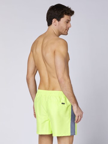 CHIEMSEE Board Shorts 'MBRC THE OCEAN' in Green