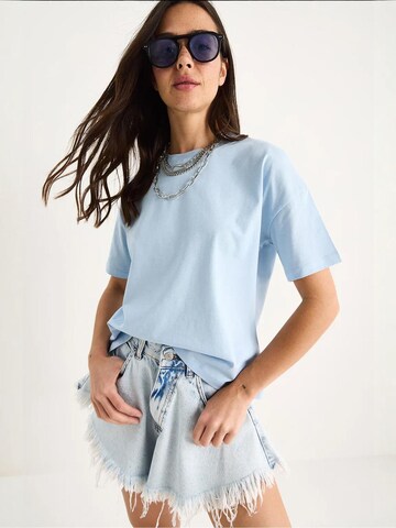 Bianco Lucci Shirt in Blauw