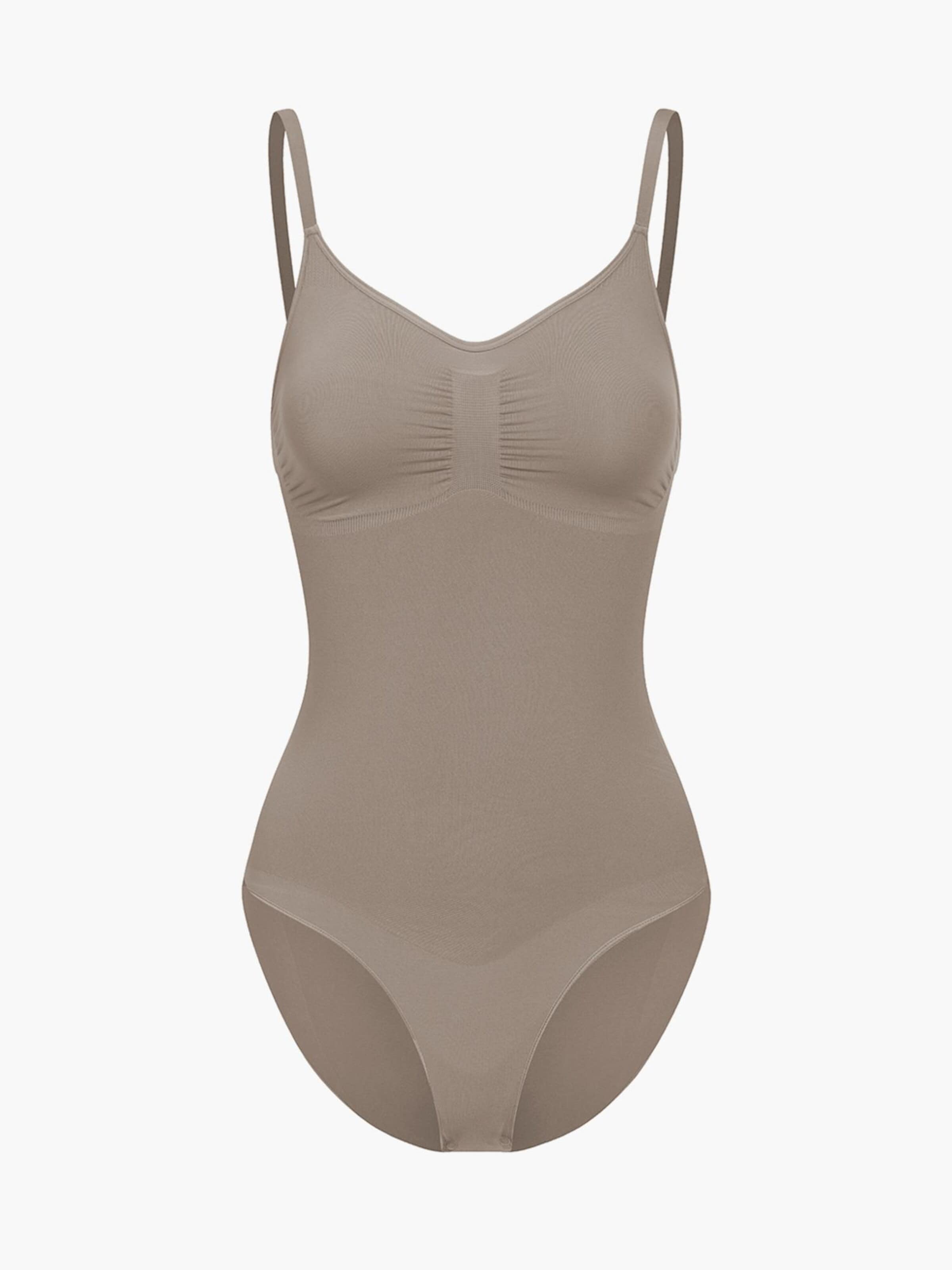 cfab Shaping bodysuit 'Bodysuit Sculpting Shapewear mit Slip' in Grey: front
