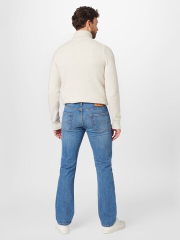 LEVI'S ® Bootcut Jeans '527™ Slim Bootcut' in Blauw